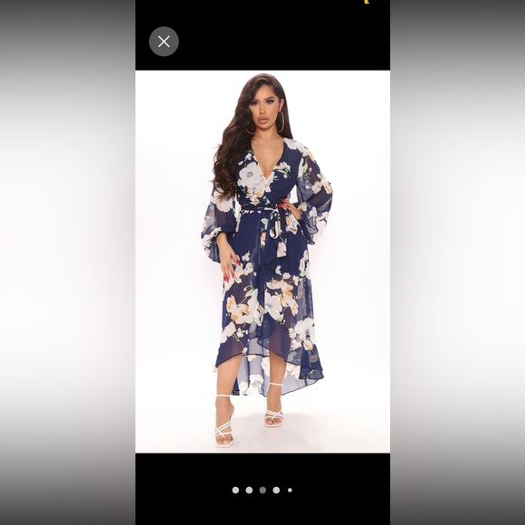 Floral Midi Dress BNWT - Picture 3 of 5